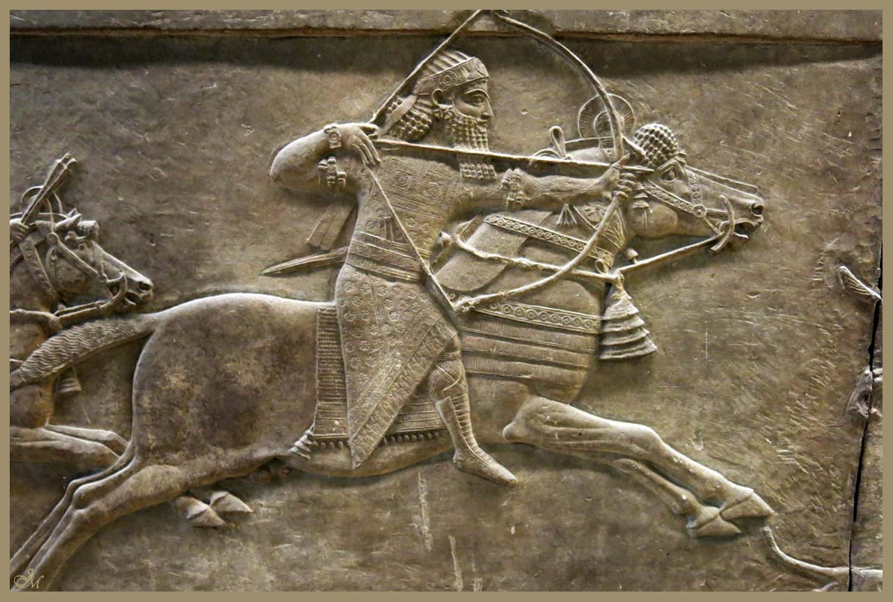 Assurbanipal a la caza del leon-Pal Assurbanipal Ninive-British Museum 9